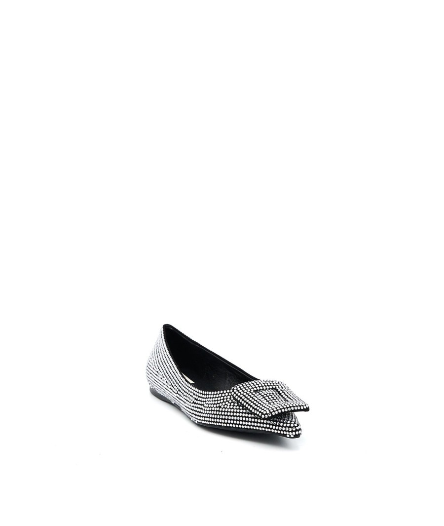 Ballerine BIBI LOU | Ball Strass Plata