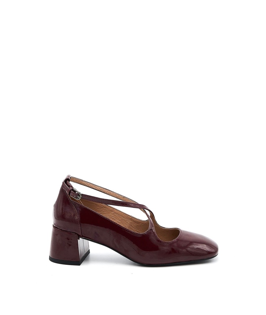 Ballerine BIBI LOU | Incroc Cint T50 Bordeaux