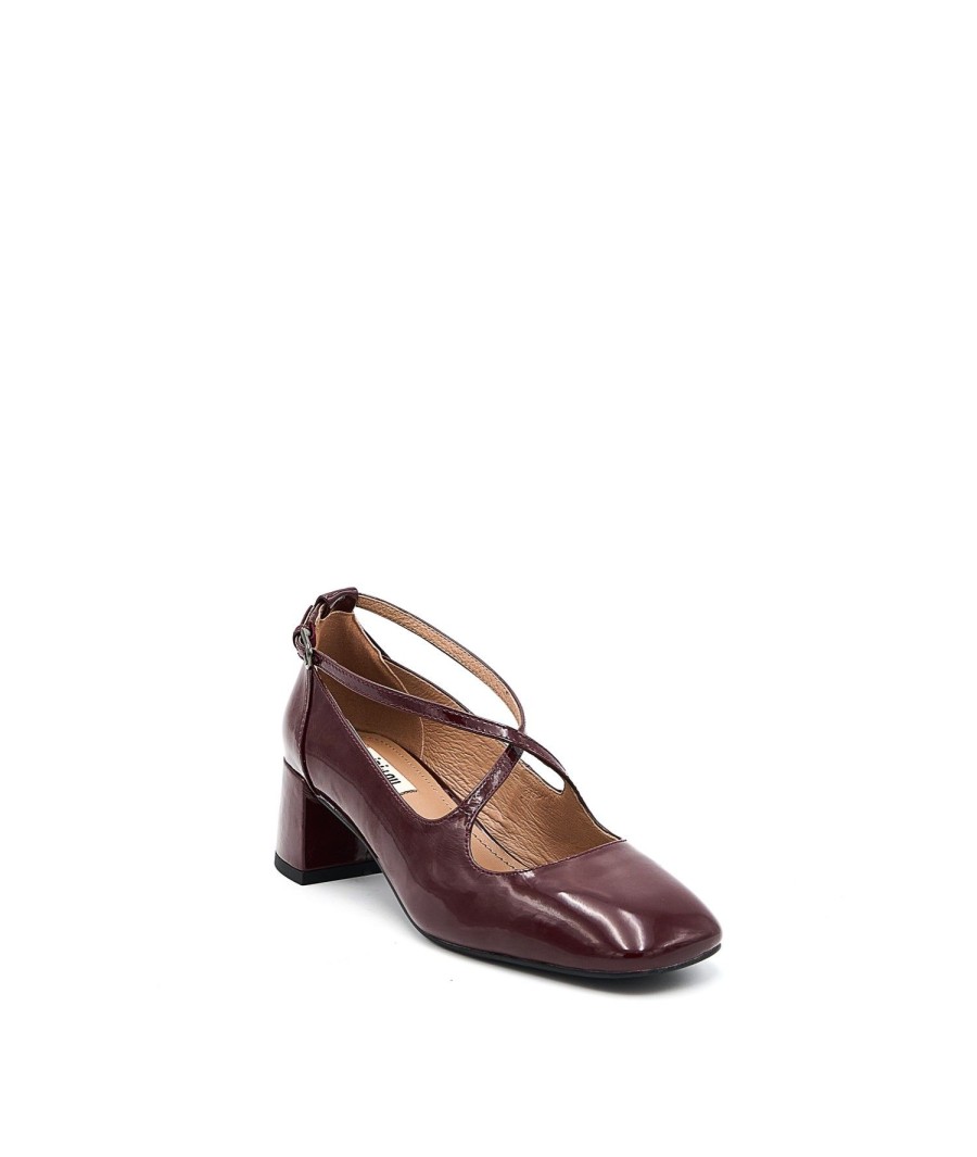 Ballerine BIBI LOU | Incroc Cint T50 Bordeaux